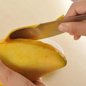 Kiwi Fruit Peeler Knife Stainless Steel Kitchen Tool Quick Easy Sharp Durable Efficient Cutter Gadget - Image 3