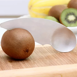 Kiwi Fruit Peeler Knife Stainless Steel Kitchen Tool Quick Easy Sharp Durable Efficient Cutter Gadget - Image 4