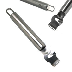 Citrus Lemon Zester Stainless Steel Peeler Kitchen Tool Fruit Exfoliator Efficient Sharp Durable Easy Peel Gadget