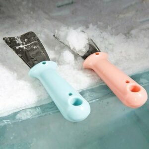 Refrigerator Ice Scraper Blue Fridge Deicer Durable Frost Remover Anti Ice Buildup Easy Clear Home Appliance Tool - Image 2