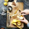 Citrus Lemon Zester Stainless Steel Peeler Kitchen Tool Fruit Exfoliator Efficient Sharp Durable Easy Peel Gadget - Image 4