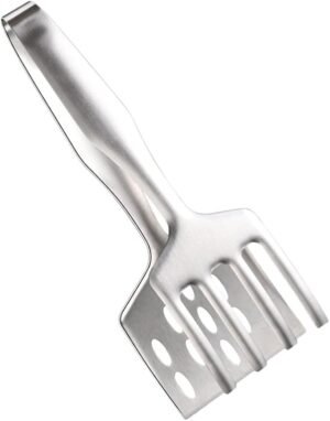 BBQ Grill Tongs Stainless Steel Spatula Fork Food Flipper Tool – Fork&Flip - Image 16