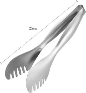 Pasta Spaghetti Tongs Stainless Steel Kitchen Noodle Server Teeth – PastaMate - Image 5