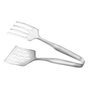 BBQ Grill Tongs Stainless Steel Spatula Fork Food Flipper Tool – Fork&Flip - Image 5