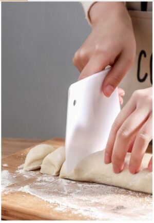 Baking Tools Dough Scraper Knife Large Plastic Pastry Spatula Cake Utensil Kitchen Accessory Nonstick Durable - Image 3