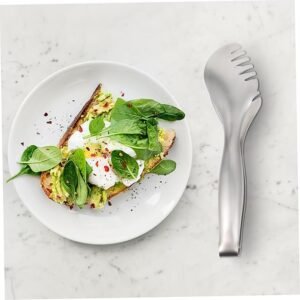 Pasta Spaghetti Tongs Stainless Steel Kitchen Noodle Server Teeth – PastaMate - Image 8