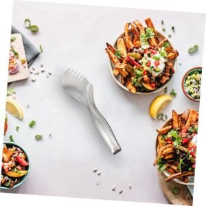 Pasta Spaghetti Tongs Stainless Steel Kitchen Noodle Server Teeth – PastaMate - Image 10