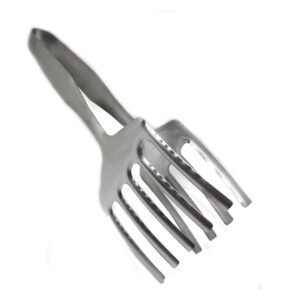 Meat Serving Tongs Stainless Steel BBQ Fork Buffet Food Server – DoubleFork - Image 7