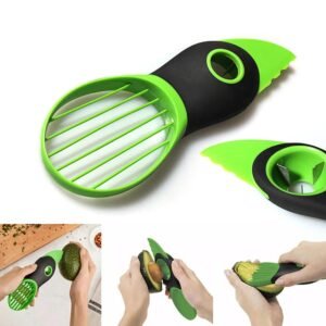 3IN1 Avocado Cutter Tool Kitchen Slicer Peeler Scoop Guacamole Maker Fruit Pitting Slicer Multifunction Efficient Durable - Image 2