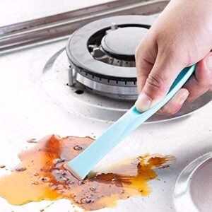 Kitchen Cleaning Scrapers Plastic Rubber Remover Set 3 Stain Gum Scratch-Free Utensils Durable Efficient Kitchen Tool - Image 5