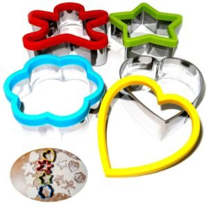 Stainless Steel Kids Sandwich Cutter Shapes for Egg Cookie Biscuit Pastry Baking - Image 2