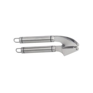 Stainless Steel Garlic Crusher - Durable, Rust-Resistant, Ergonomic Handle, Easy to Use and Clean for Everyday Cooking - Image 3