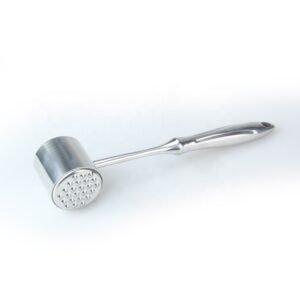 Meat Tenderizer Stainless Steel Kitchen Hammer Steak Chicken Pork Cooking Mallet Heavy Duty Culinary Pounder Food Prep Utensil - Image 5