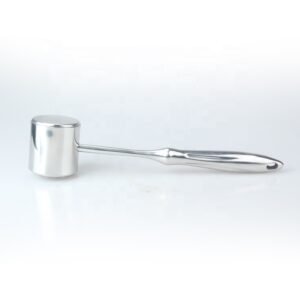 Meat Tenderizer Stainless Steel Kitchen Hammer Steak Chicken Pork Cooking Mallet Heavy Duty Culinary Pounder Food Prep Utensil - Image 4
